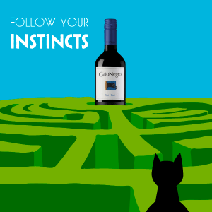 wine maze for kitty